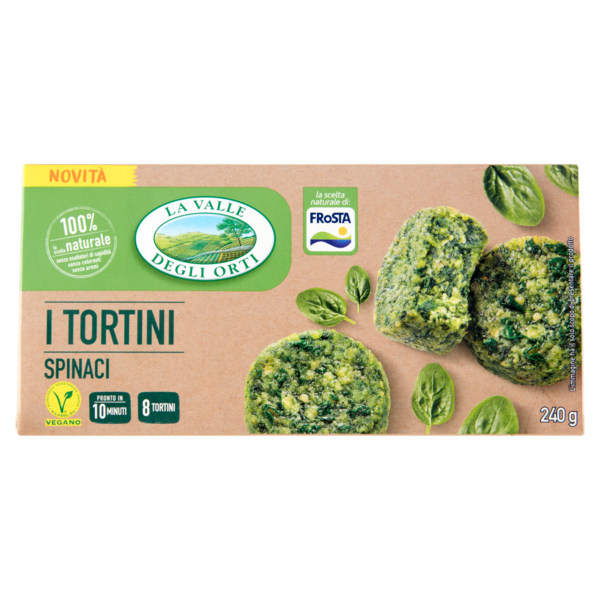 La Valle Degli Orti i Tortini Spinaci 8 Tortini 240 g