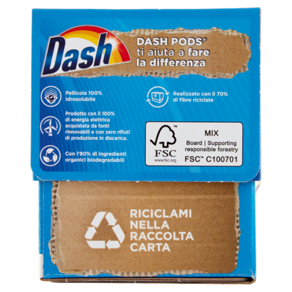 Dash Pods Detersivo Lavatrice In Capsule, Lavanda, 31 Lavaggi 623,1 g