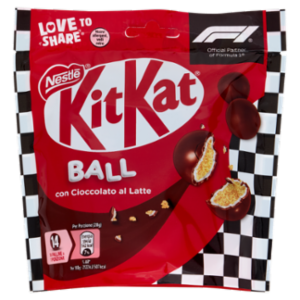 KITKAT Ball Palline Di Cereale Ricoperte Di Cioccolato Al Latte Sacchetto 140g