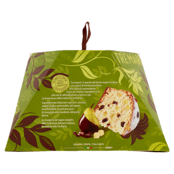 Tre Marie Panettone Pera e Cioccolato 930 g