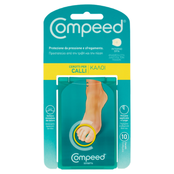 Compeed Cerotti per Calli Interno Dita 10 pz