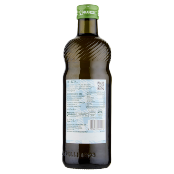Carapelli Delizia Olio Extra Vergine di Oliva 0,75 L