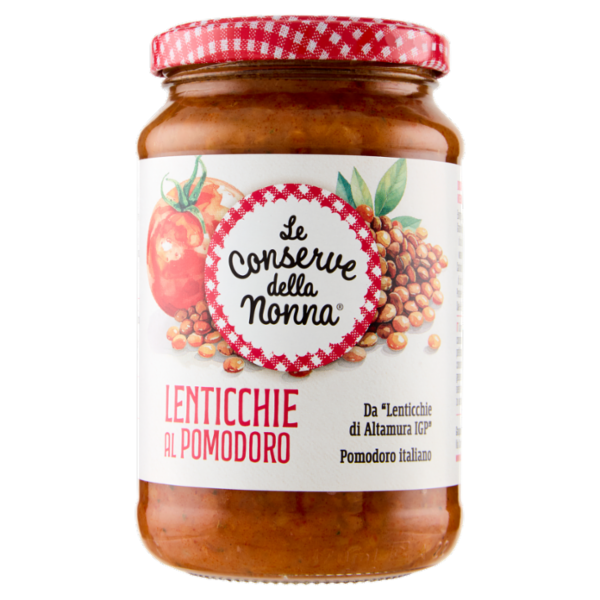Le Conserve della Nonna Lenticchie al Pomodoro 360 g