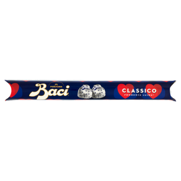 BACI PERUGINA Classico Cioccolatini Fondenti ripieni al Gianduia Tubo 125g