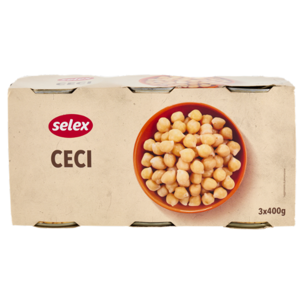 Selex Ceci Lessati 3x400 g
