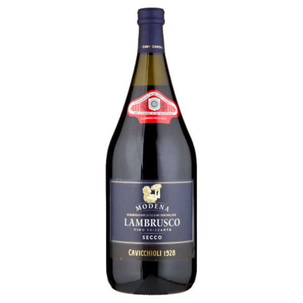 Cavicchioli 1928 Lambrusco di Modena DOC Vino Frizzante Secco 1,5 L