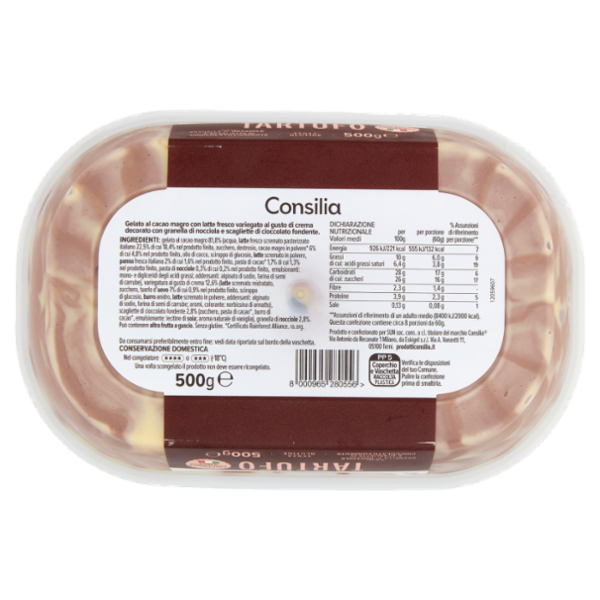 Consilia Gelato Tartufo 500 g