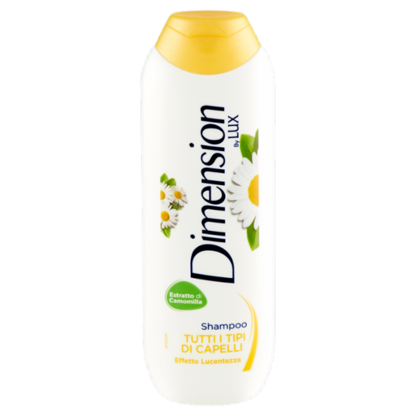 Dimension by Lux Shampoo Tutti i Tipi di Capelli Effetto Lucentezza 250 ml