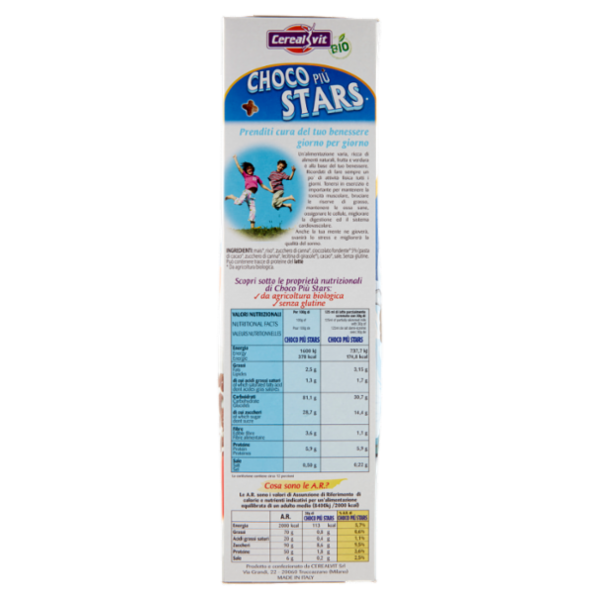Cerealvit Bio Choco Più Stars 375 g
