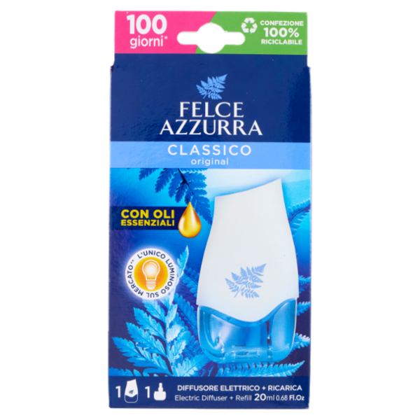 Felce Azzurra Aria di Casa Diffusore Elettrico classico 20 ml
