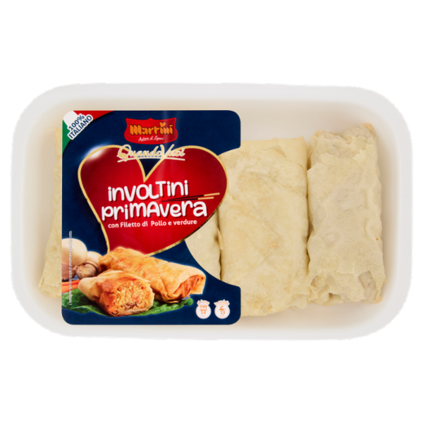 Martini QuandoVuoi involtini primavera con Filetto di Pollo e verdure 0,300 kg