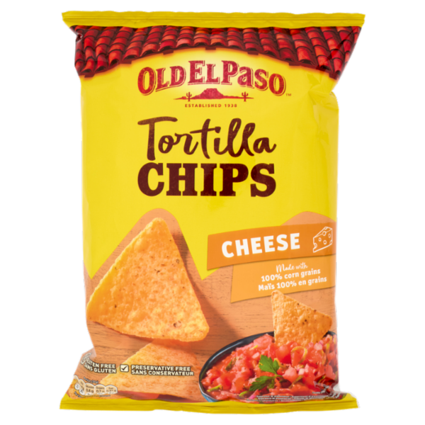 Old El Paso Tortilla Chips Cheese 185 g