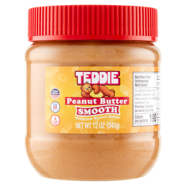 Teddie Peanut Butter Smooth 340 g