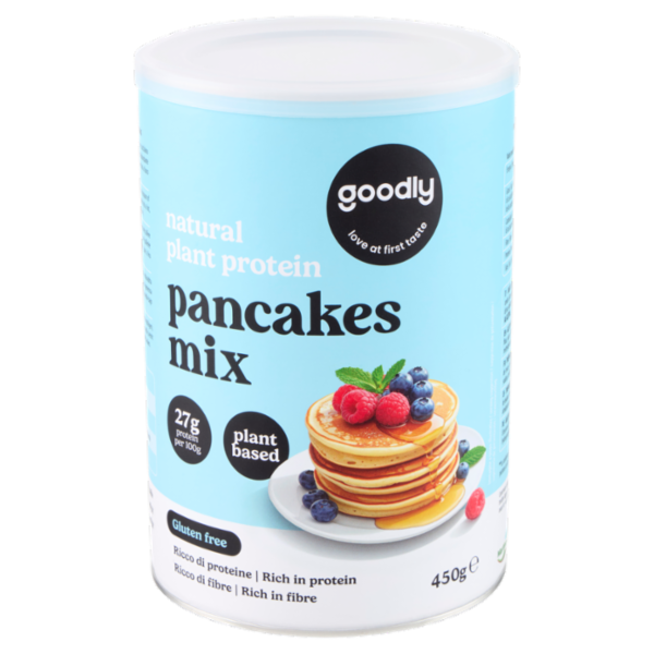 goodly natural plant protein pancakes mix 450 g