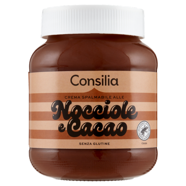 Consilia Crema Spalmabile alle Nocciole e Cacao 400 g
