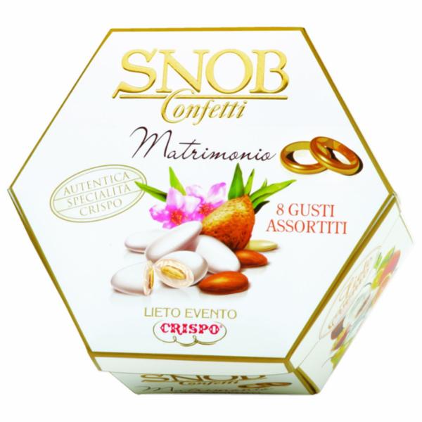 Snob Confetti Mandorla Bianco Gr.500