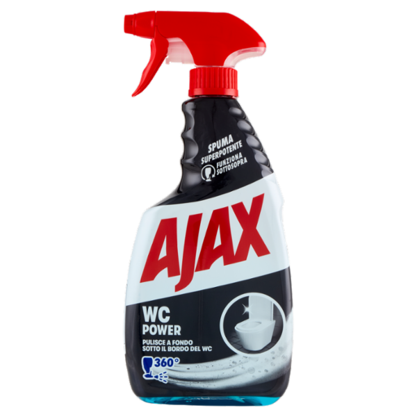 Ajax detersivo Spray 360° WC Power 600 ml