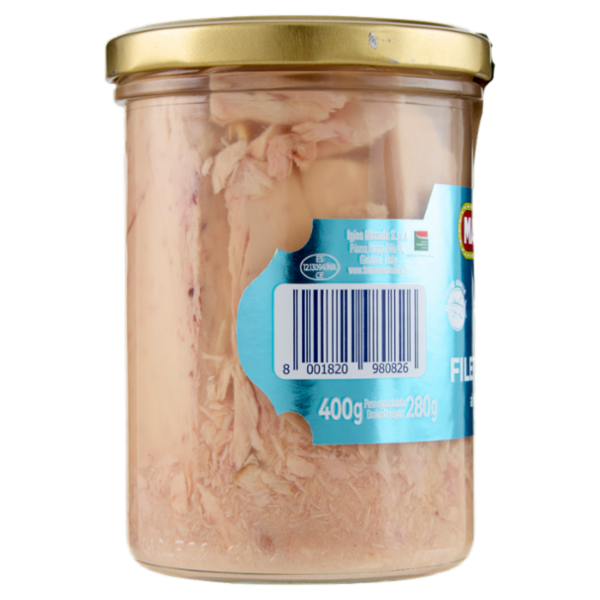 Maruzzella Filetti di Tonno al naturale lavorati a mano 400 g