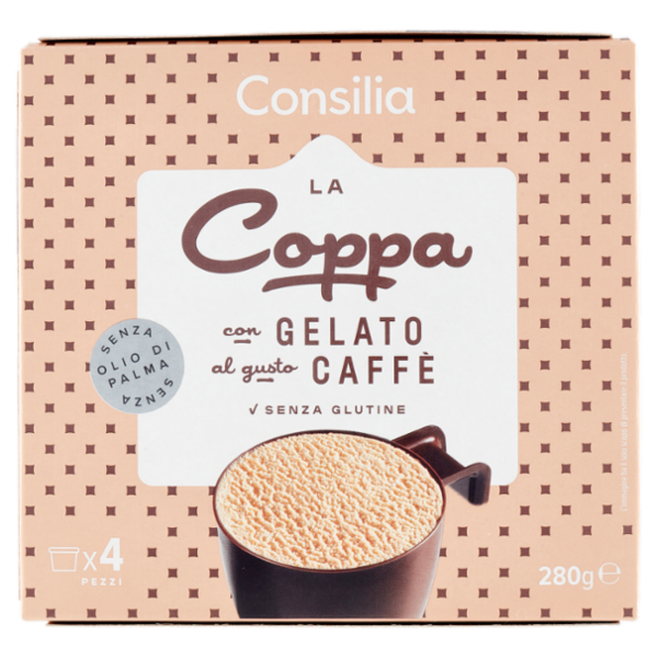 Consilia 4 Coppe di Gelato al Caffé 280 g