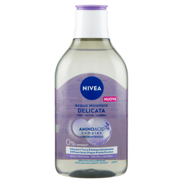 Nivea Acqua Micellare Delicata per Pelli Sensibili 400 ml