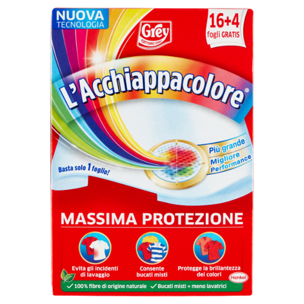 GREY l'Acchiappacolore 16+4 fogli