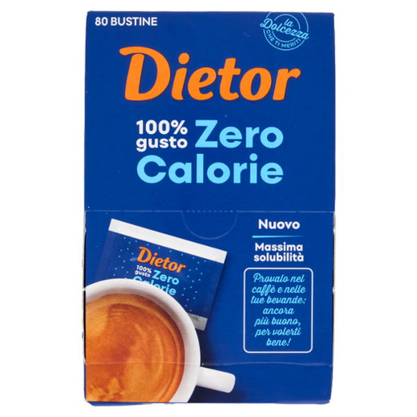 Dietor Zero Calorie Bustine 80 x 0,8 g