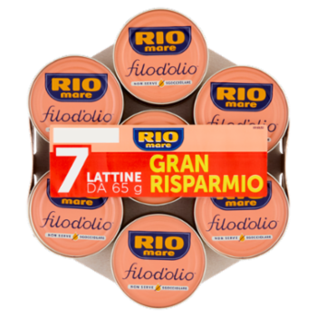 Rio Mare Tonno All'Olio Di Oliva Filod'olio 7 x 65 g