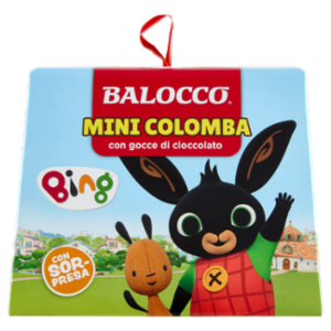Balocco Mini Colomba Con Gocce Di Cioccolato Bing 90 g