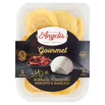 De Angelis Gourmet Burrata, Pomodoro Arrosto e Basilico 250 g