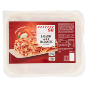 Sù Lasagne Alla Bolognese Surgelate 2,5 Kg.