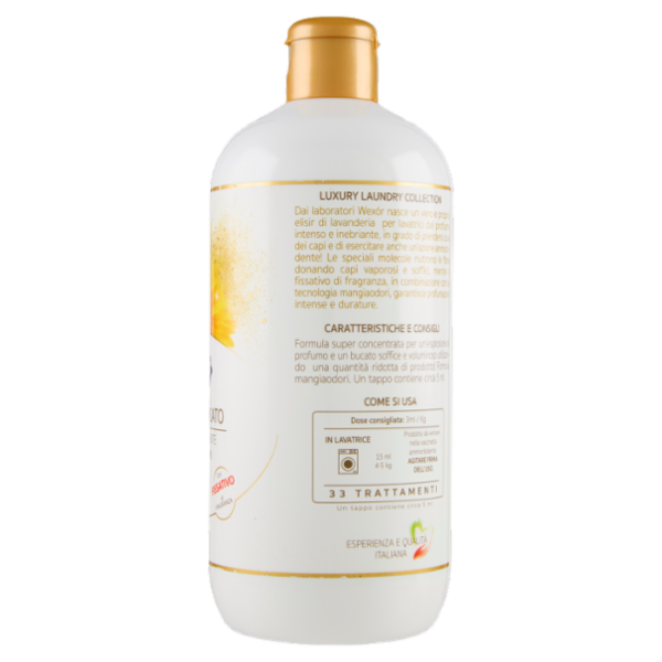 Wexór Profuma Bucato con Ammorbidente Mangiaodori Elisir Mediterraneo 500 ml