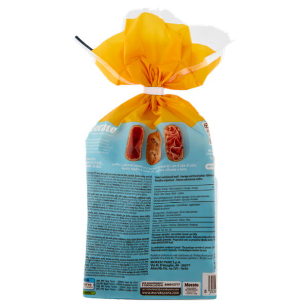 Morato Nuvolatte ai 7 cereali Morbidi Panini al Latte 6 x 40 g