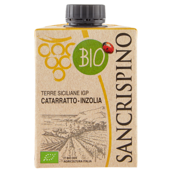 San Crispino Bio Terre Siciliane IGP Catarratto-Inzolia 500 ml