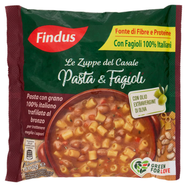 Findus Le Zuppe del Casale Pasta e Fagioli 500 g