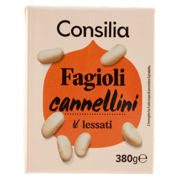 Consilia Fagioli Cannellini Lessati 380 g