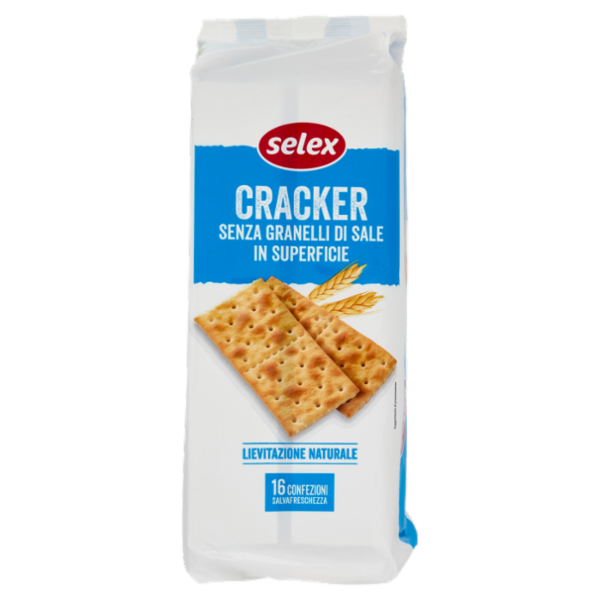 Selex Cracker Non Salati in Superficie 16x31,25 g