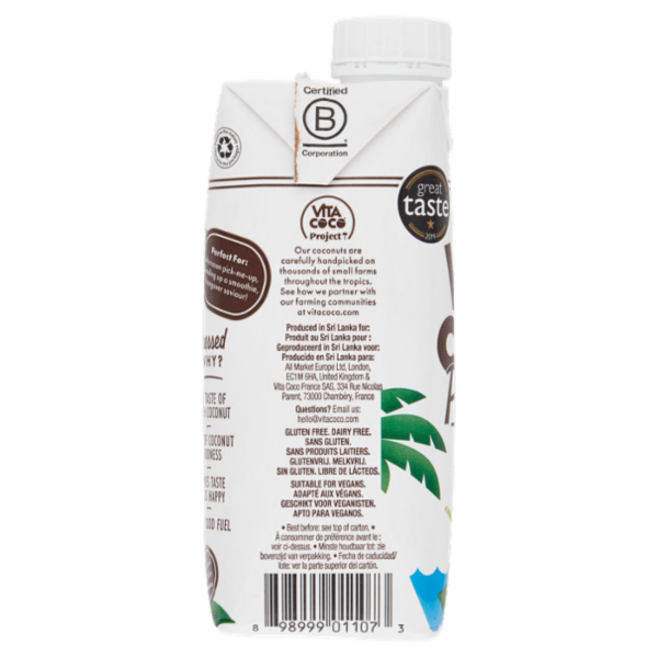 Vita Coco Pressed Coconut Water 330 ml
