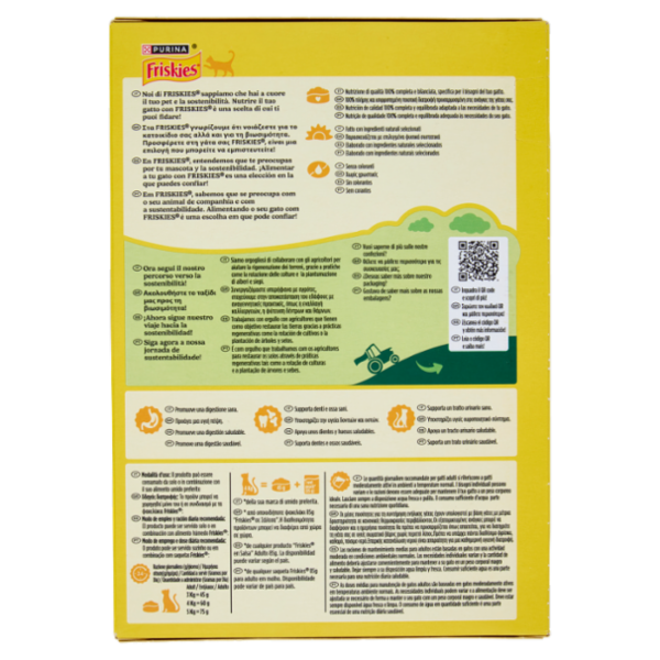 PURINA FRISKIES Adult Salmone e con Verdure 400g