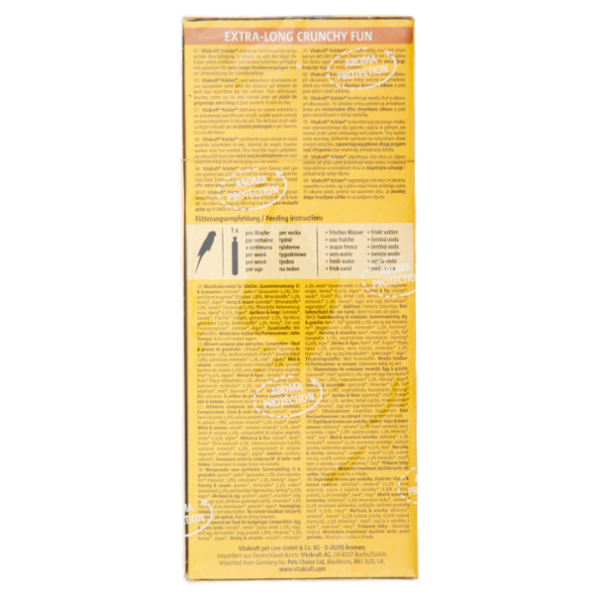 Vitakraft Kräcker Original Mix pappagallini ondulati 3 pezzi 80 g