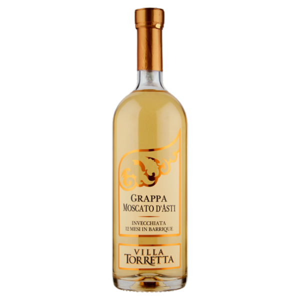 Villa Torretta Grappa Moscato d'Asti Invecchiata 12 Mesi in Barrique 500 ml