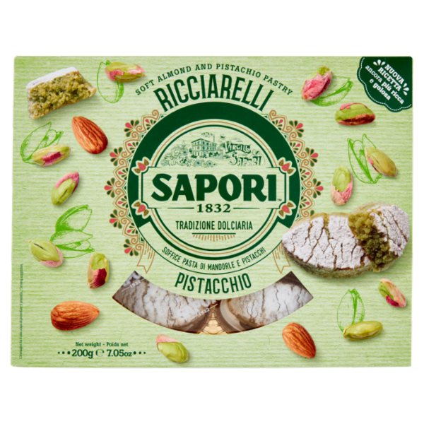 Sapori Ricciarelli Pistacchio 200 g