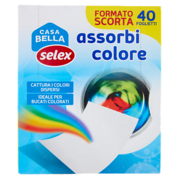 Selex Casa Bella Assorbi Colore 40 pezzi