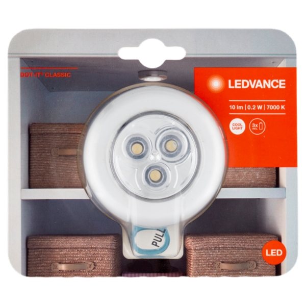 Ledvance Do-it Classic Silver 10 lm Cool Light 0.2 W