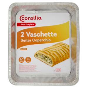Consilia Saper Scegliere Vaschette Senza Coperchio 12 Porzioni 2 Pz