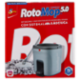 Super5 RotoMop 5.0 Kit Secchio + Mop con Frange in Microfibra Power con Sistema Lava & Asciuga