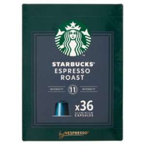 STARBUCKS Espresso Roast By Nespresso Caffè 36 Capsule 198g