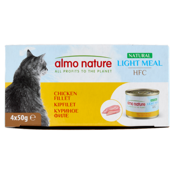 almo nature Natural Light Meal HFC Filetto di Pollo 4 x 50 g