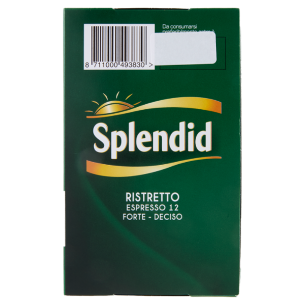 Splendid Ristretto 12- 40 Capsule Caffè Compatibili con Macchine Nespresso*® Original 208g