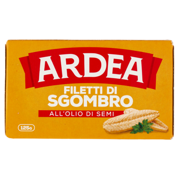 Ardea Filetti di Sgombro all'Olio di Semi 125 g