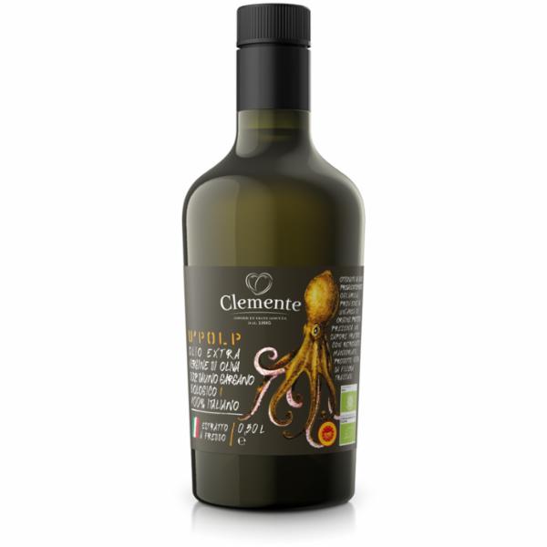 Clemente U'polp D.o.p. Dauno Gargano Olio Extra Vergine Di Oliva Biologico 0,50 L